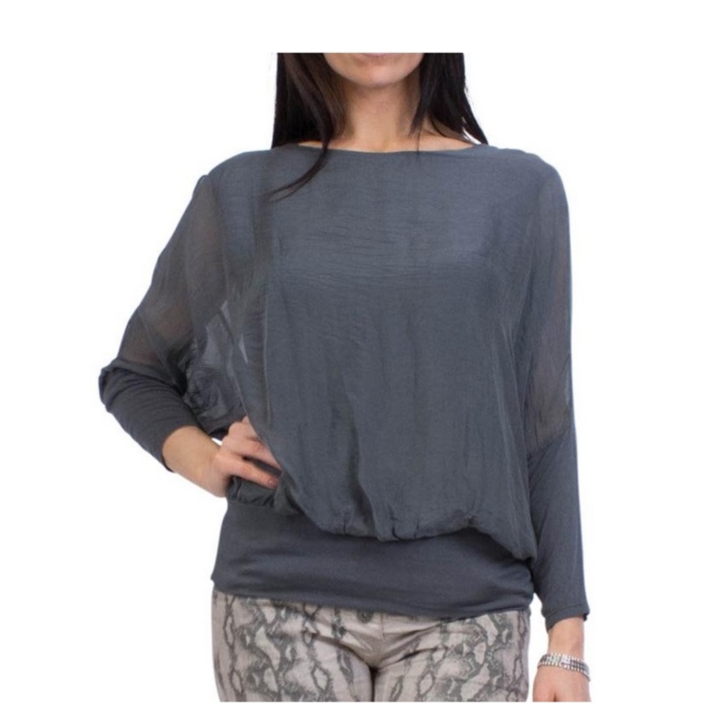 Gigi Moda silk blouse made in Italy